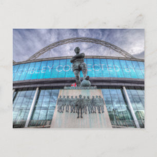 Bobby Moore Statue Wembley Stadium Briefkaart