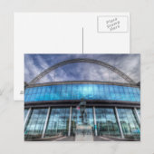 Bobby Moore Statue Wembley Stadium Londen Briefkaart (Voorkant / Achterkant)