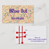 Bobby Pin Regualr Afsprakenkaartje (Voorkant / Achterkant)