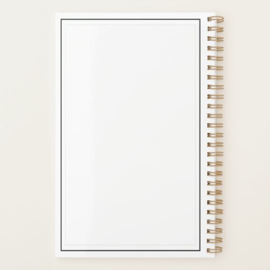 Bobby Pins Hairsalon Appointment Book / Planner (Achterkant)