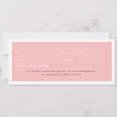 Bobby Pins Logo Haar Roze Cadeaubon (Voorkant)