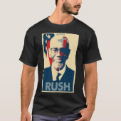 Bobby Rush Poster Political Parody T-shirt (Voorkant)