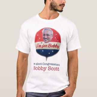 Bobby Scott voor het Congres "Button" 1 T-shirt