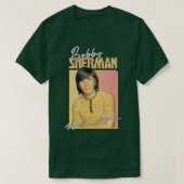 Bobby Sherman Retro 1970s esthetisch ventilatoront T-shirt (Design voorkant)