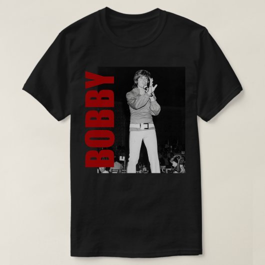 Bobby Sherman Retro Esthetische Fan Art 3 T-shirt (Design voorkant)