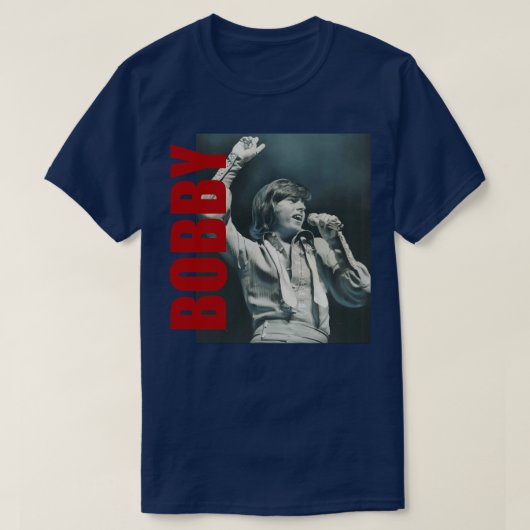 Bobby Sherman Retro Esthetische Fan Art 4 T-shirt (Design voorkant)