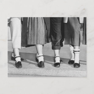Bobby Socks, 1953 Briefkaart