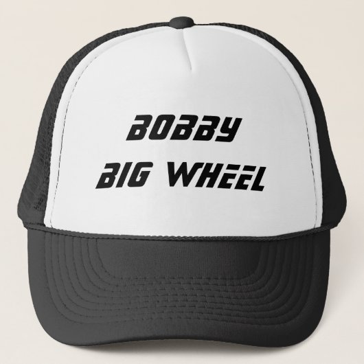 bobbywiel trucker pet (Voorkant)