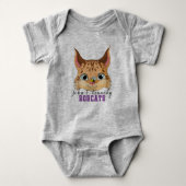 Bobcat-babypak Romper (Voorkant)