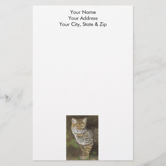 Bobcat Briefpapier (Voorkant)