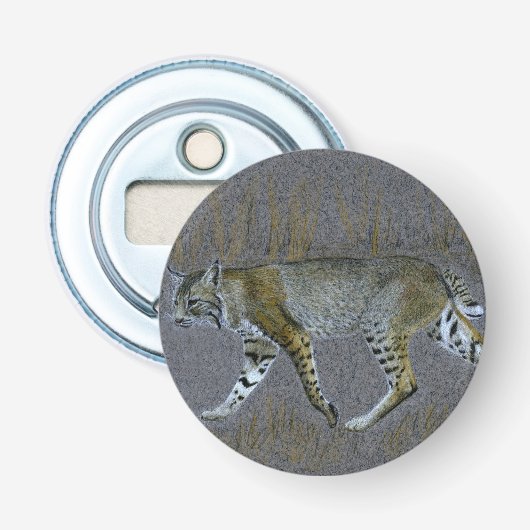 Bobcat Button Flesopener (Voorkant)