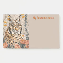 Bobcat Cat Boho Mijn Padsome Persoonlijk Post-it® Notes