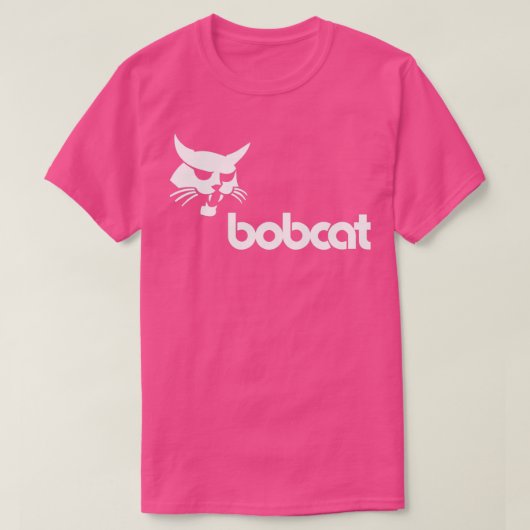Bobcat de sterkste kat t-shirt (Design voorkant)