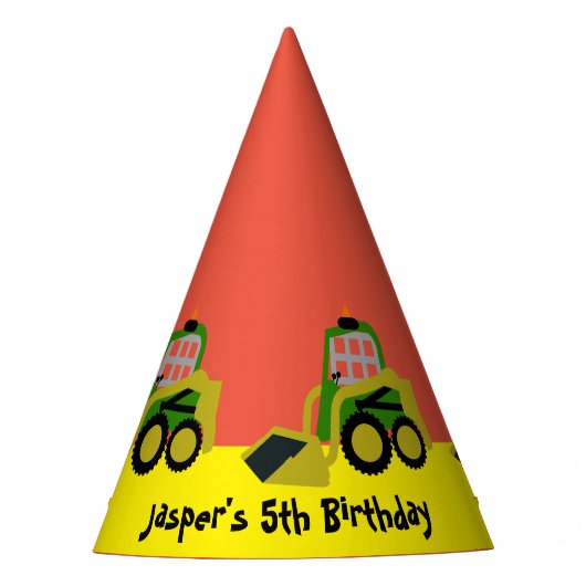 Bobcat Excavator Feesthoedjes (Voorkant)