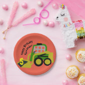 Bobcat Excavator Papieren Bordje (Feest)