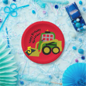 Bobcat Excavator Papieren Bordje (Feest)