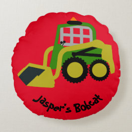 Bobcat-excavator Rond Kussen