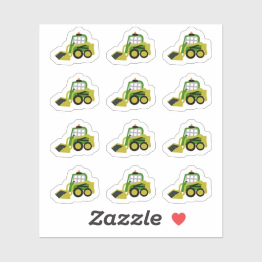 Bobcat-excavator Sticker (Vel)