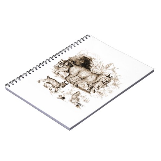 Bobcat-familie Notitieboek (Linkerzijde)