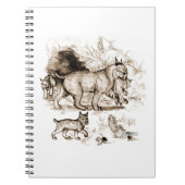 Bobcat-familie Notitieboek (Voorkant)