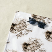 Bobcat-familie Strandlaken (In situ)