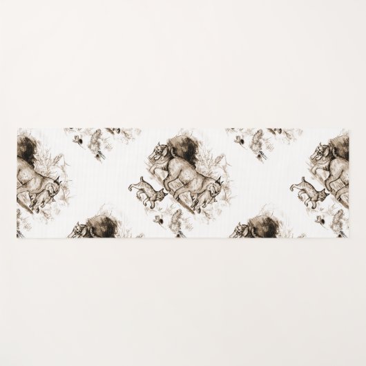 Bobcat-familie Yogamat (Voorkant (horizontaal))