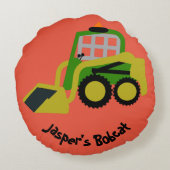 Bobcat graafmachine rond kussen (Achterkant)