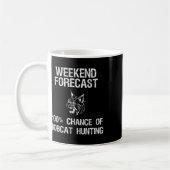 Bobcat Hunting Gift - Grappige Hunter Weekend Voor Koffiemok (Links)