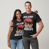 Bobcat is gewoon een jongen die houdt van Bobcats  T-shirt (Unisex)