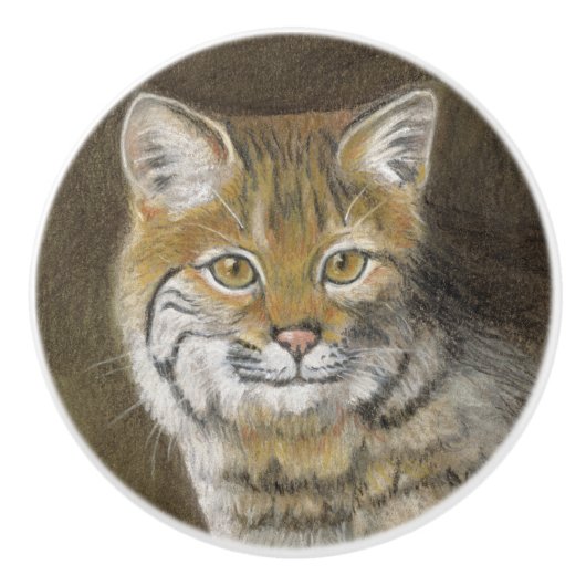 Bobcat Keramische Knop (Voorkant)