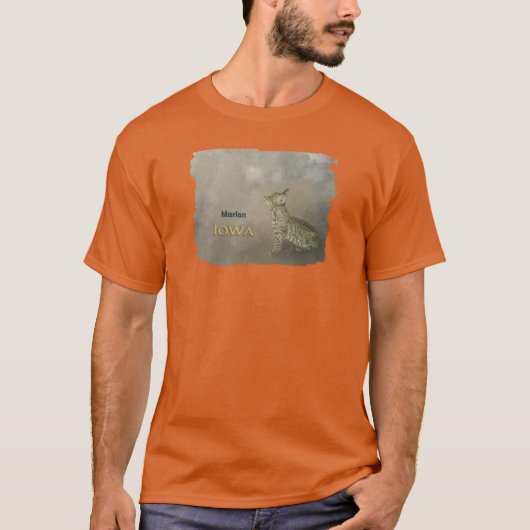 Bobcat Marion Iowa T-shirt (Voorkant)