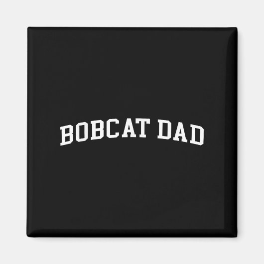 Bobcat papa magneet (Voorkant)