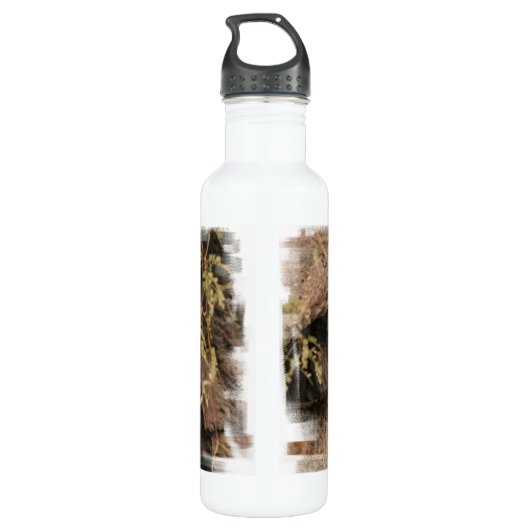 Bobcat Photo Waterfles (Achterkant)