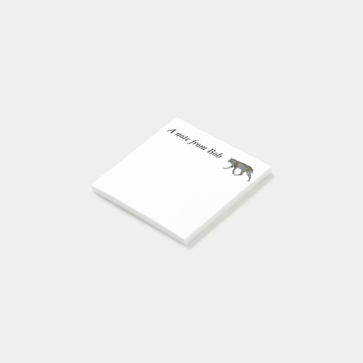 Bobcat Post-it® Notes (Schuin)