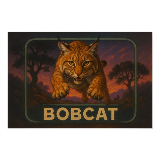 Bobcat Poster (Voorkant)