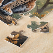 Bobcat Realisme Jigsaw Puzzel (Zijkant)
