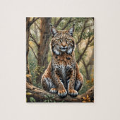 Bobcat Realisme Jigsaw Puzzel (Verticaal)
