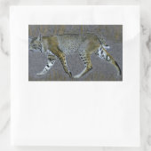 Bobcat Rechthoekige Sticker (Tas)