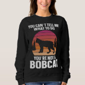 Bobcat Retro Vintage 80s  Bobcat Trui (Voorkant)