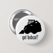Bobcat Ronde Button 5,7 Cm (Voorkant /achterkant)