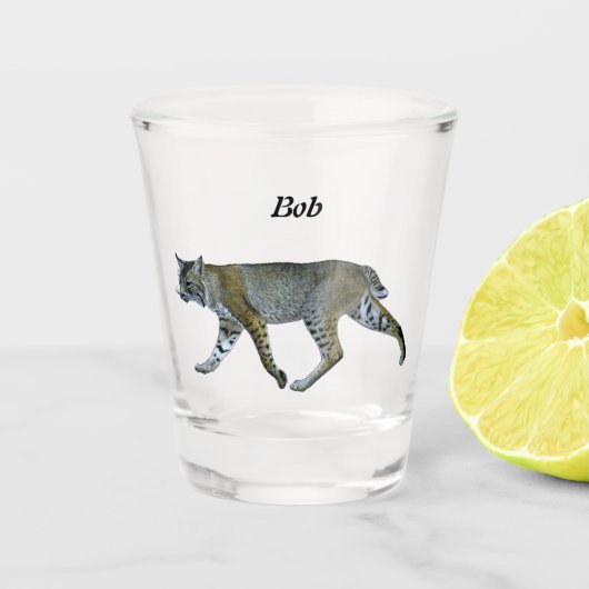 Bobcat Shot Glas (Voorkant)