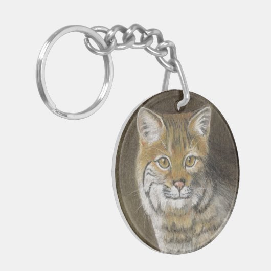 Bobcat Sleutelhanger (Voorkant Links)