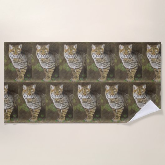 Bobcat Strandlaken (Voorkant)