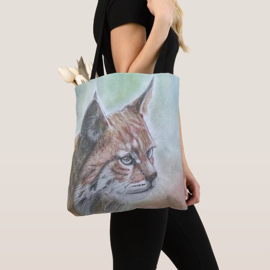 Bobcat Tote Tas (Dichtbij)