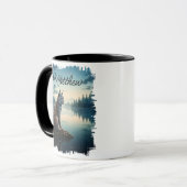 Bobcat van Lake Sunrise Wilderness Mok (Voorkant links)