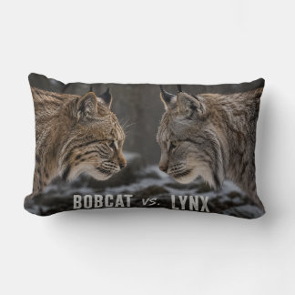 Bobcat vs. Lynx Kussen