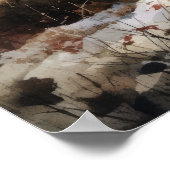 Bobcat Woodland Animal Art Print Poster (Hoek)