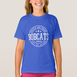 Bobcats Hustle and Heart T-shirt