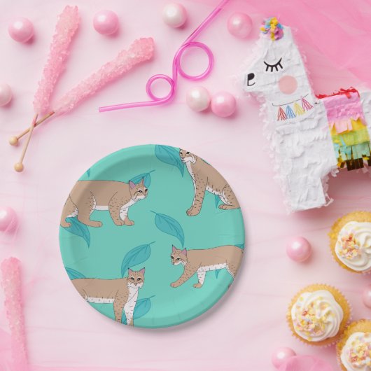 Bobcats Papieren Bordje (Feest)