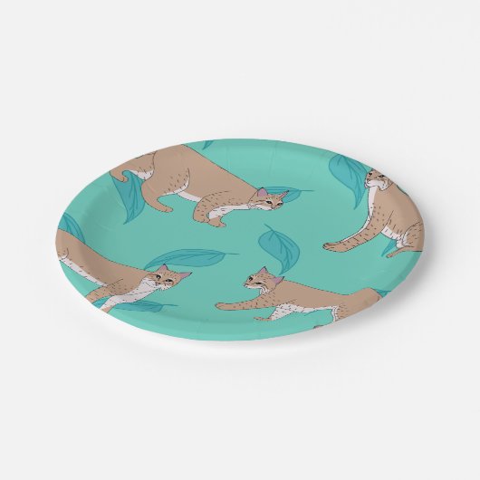 Bobcats Papieren Bordje (Gekanteld)